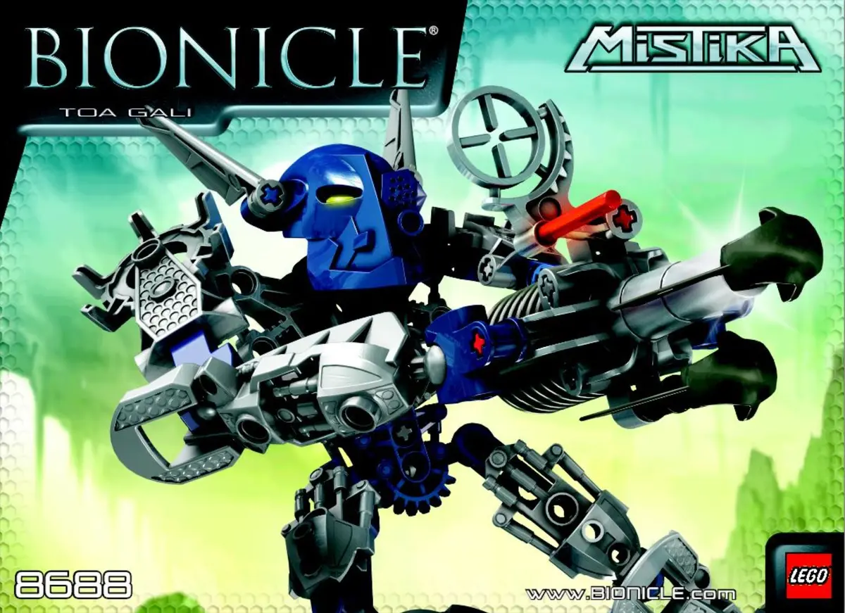 LEGO Bionicle 8688 Toa Gali set