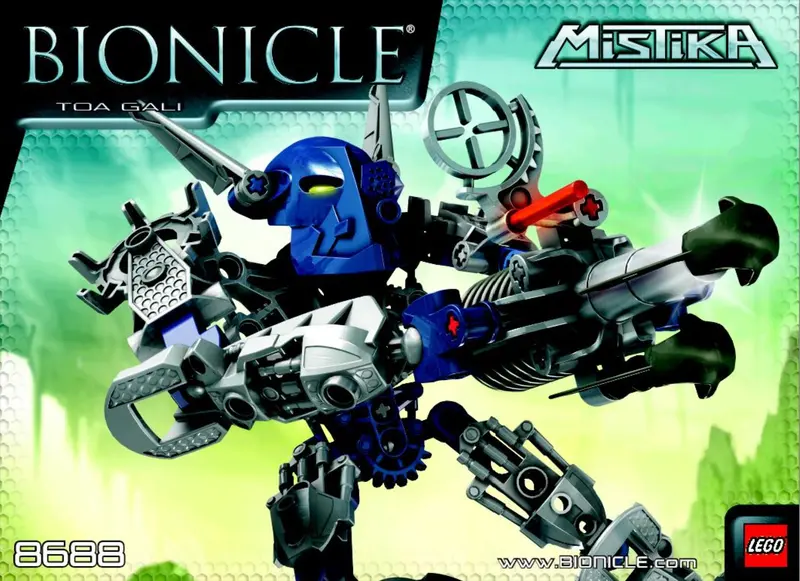 LEGO Bionicle 8688 Toa Gali set