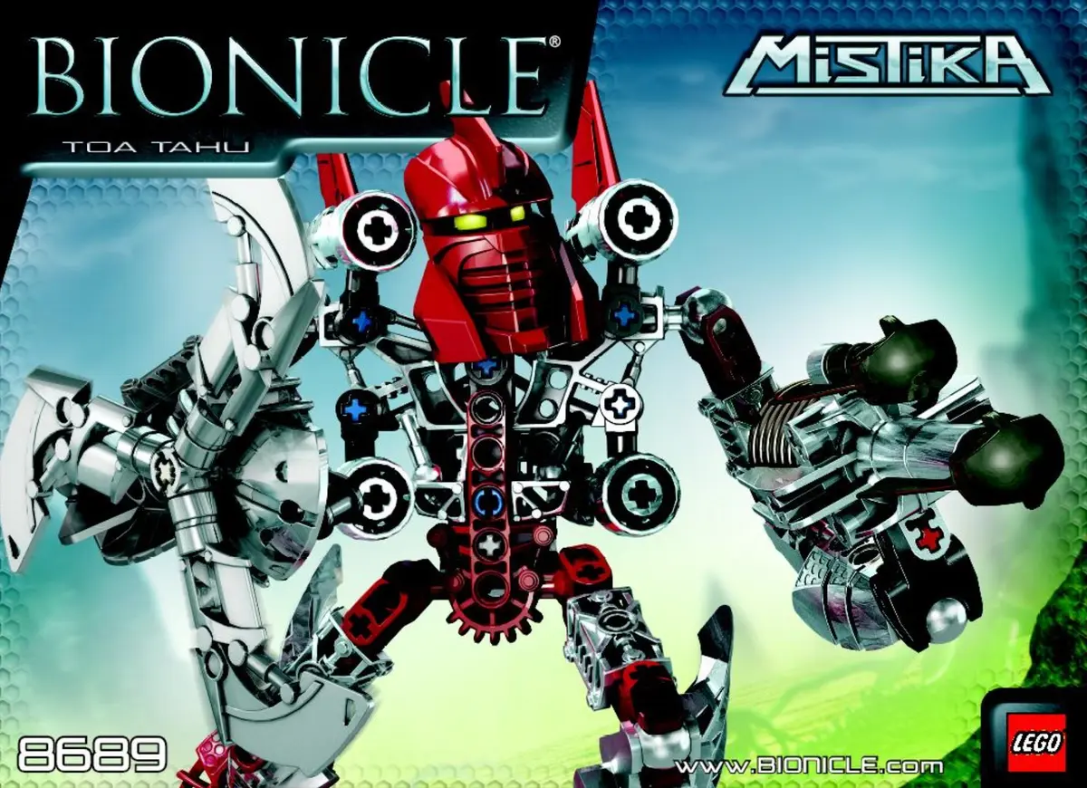 LEGO Bionicle 8689 Toa Tahu set