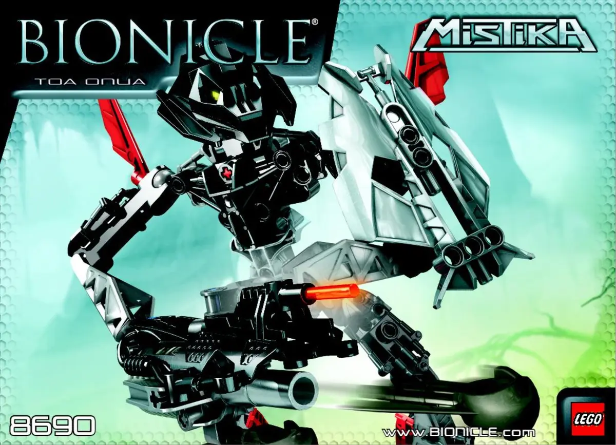 LEGO Bionicle 8690 Toa Onua set