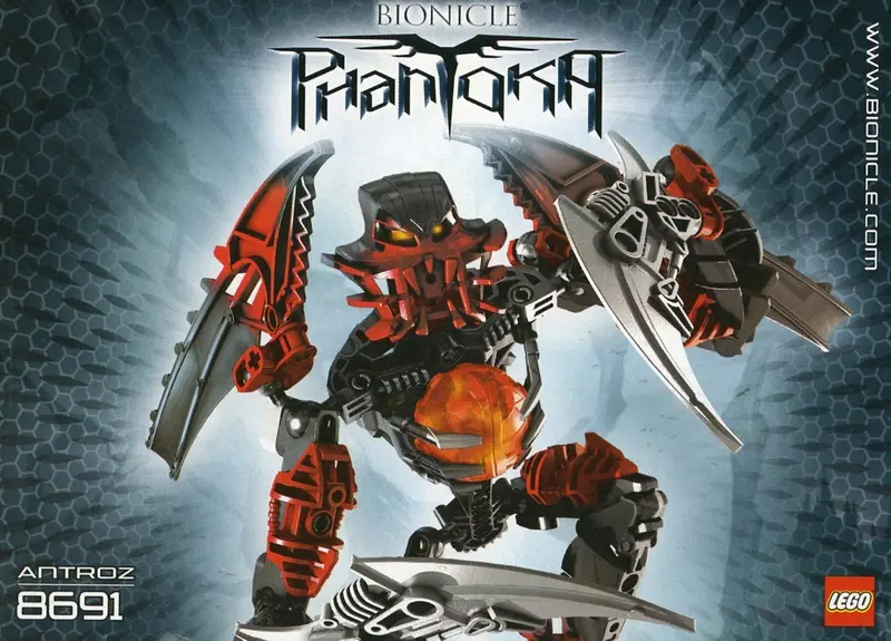 LEGO Bionicle 8691 Antroz set