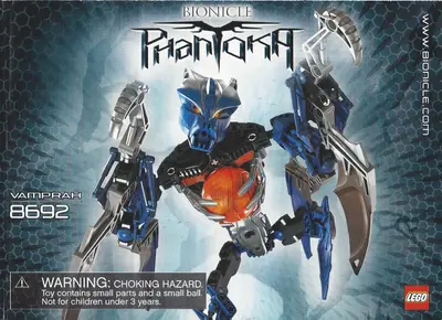 LEGO Bionicle 8692 Vamprah set