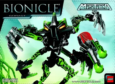 LEGO Bionicle 8695 Gorast set