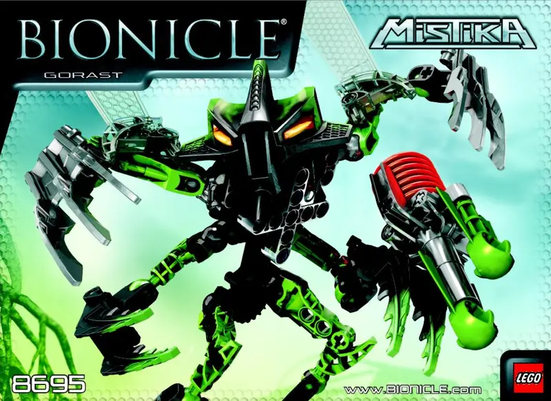 LEGO Bionicle 8695 Gorast set