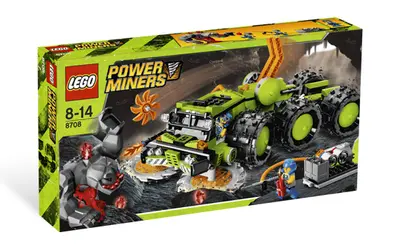 LEGO Power Miners 8708 Cave Crusher set, image 4