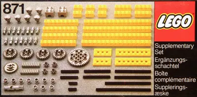 LEGO Technic 871 Supplementary Set set