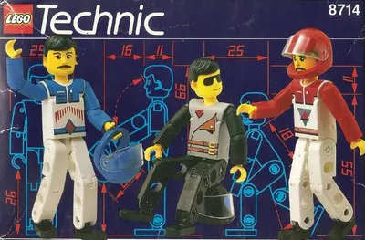 LEGO Technic 8714 The LEGO Technic Guys set