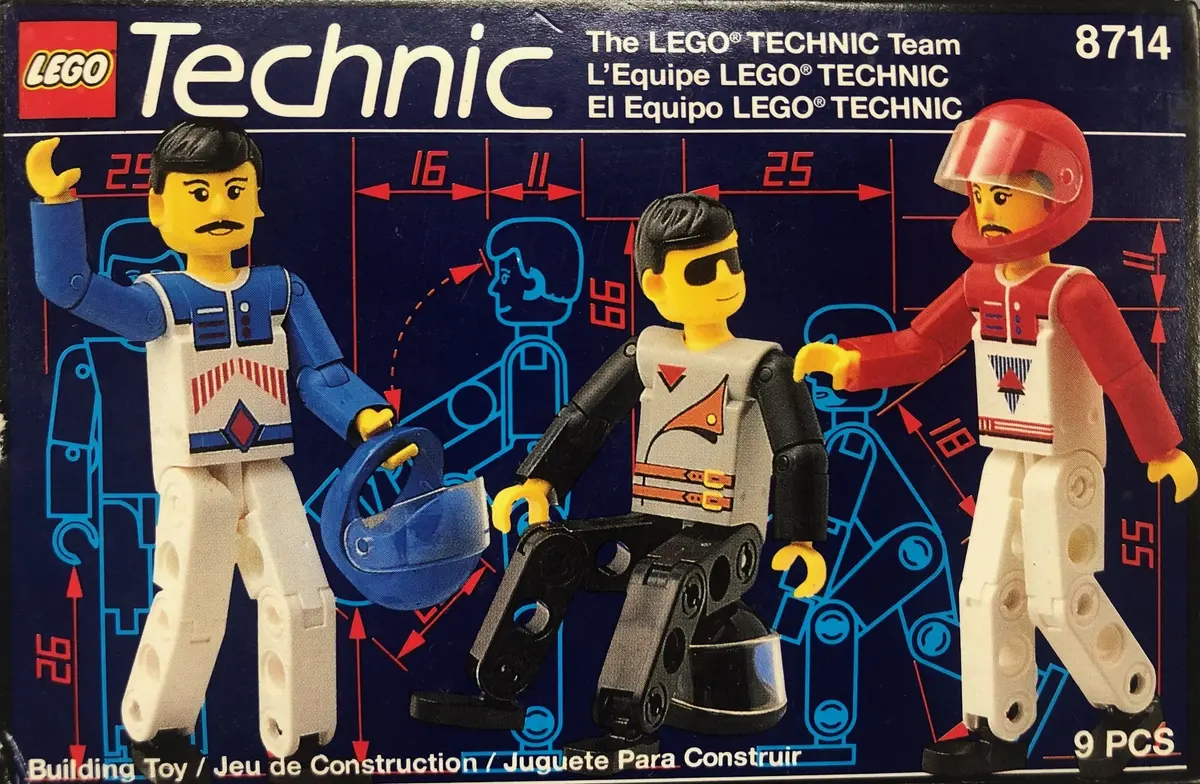LEGO Technic 8714 The LEGO Technic Guys set, image 2