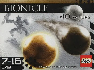 LEGO Bionicle 8719 Zamor Spheres set