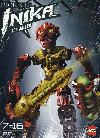 LEGO Bionicle 8727 Toa Jaller set