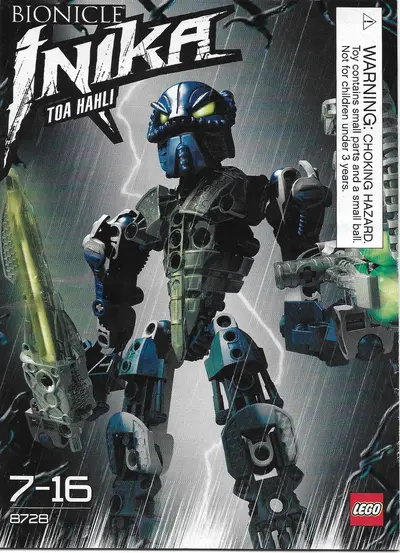 LEGO Bionicle 8728 Toa Hahli set
