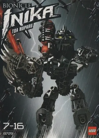 LEGO Bionicle 8729 Toa Nuparu set