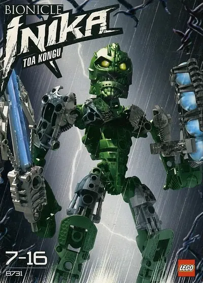 LEGO Bionicle 8731 Toa Kongu set