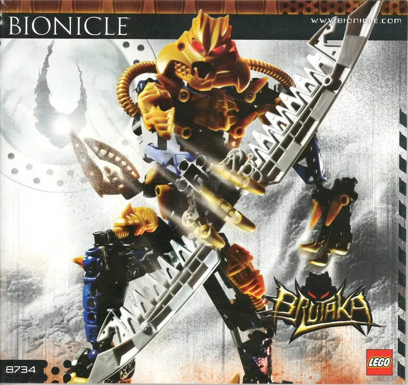 LEGO Bionicle 8734 Brutaka set