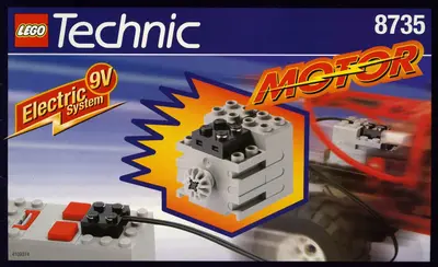LEGO Technic 8735 Motor Set, 9V set
