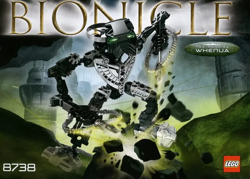 LEGO Bionicle 8738 Toa Hordika Whenua set