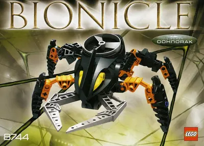 LEGO Bionicle 8744 Visorak Oohnorak set