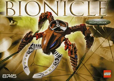LEGO Bionicle 8745 Visorak Roporak set