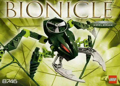 LEGO Bionicle 8746 Visorak Keelerak set