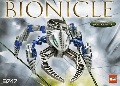 LEGO Bionicle 8747 Visorak Suukorak set
