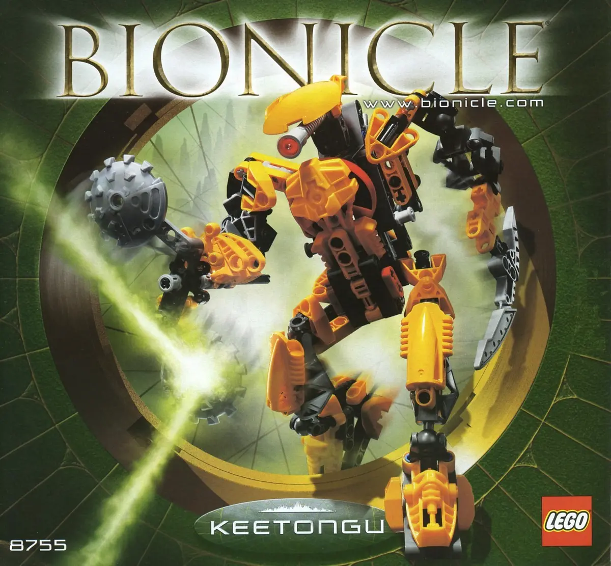LEGO Bionicle 8755 Keetongu set