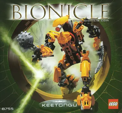 LEGO Bionicle 8755 Keetongu set