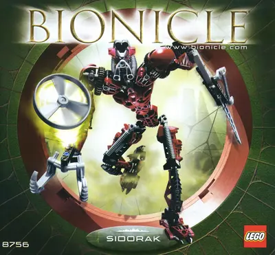 LEGO Bionicle 8756 Sidorak set