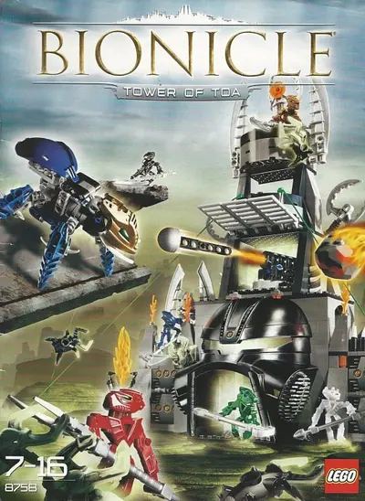 LEGO Bionicle 8758 Tower of Toa set