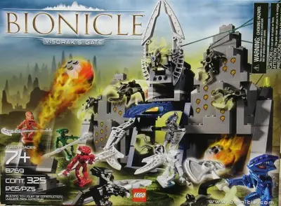 LEGO Bionicle 8769 Visorak's Gate set