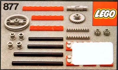 LEGO Technic 877 Steering Gear Parts set