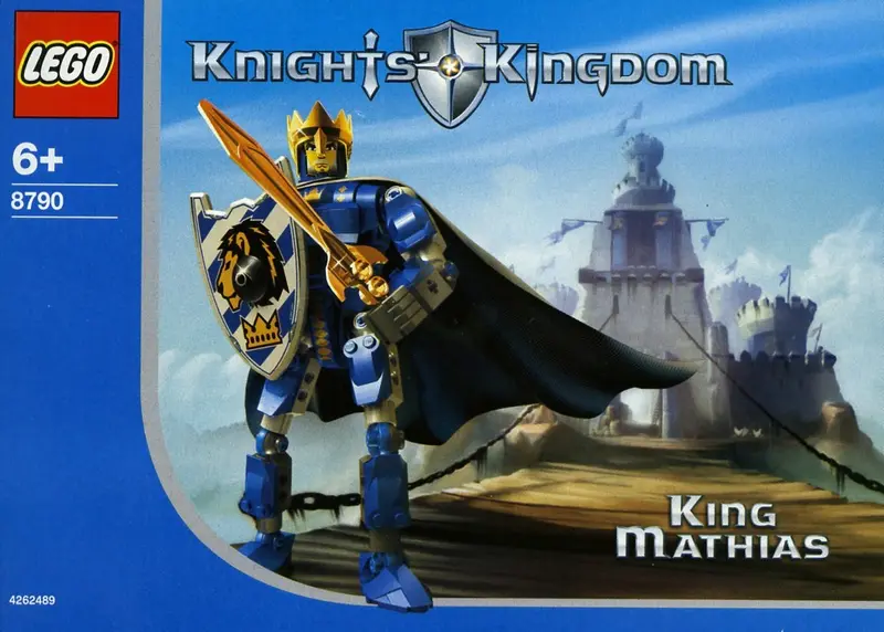 LEGO Castle 8790 King Mathias set