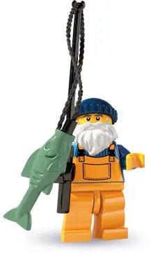 LEGO Collectable Minifigures 8803 Fisherman set