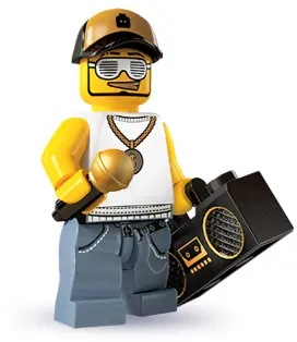 LEGO Collectable Minifigures 8803 Rapper set