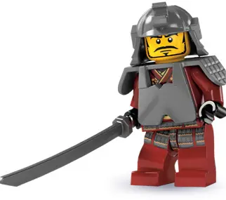 LEGO Collectable Minifigures 8803 Samurai Warrior set