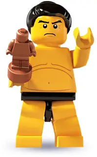 LEGO Collectable Minifigures 8803 Sumo Wrestler set