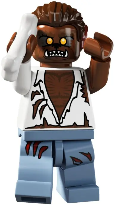LEGO Collectable Minifigures 8804 Werewolf set