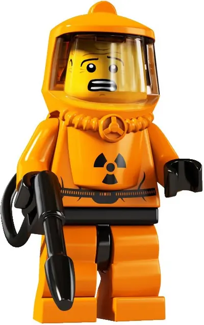 LEGO Collectable Minifigures 8804 Hazmat Guy set