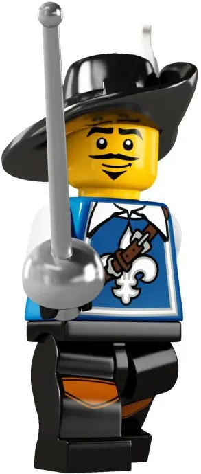 LEGO Collectable Minifigures 8804 Musketeer set