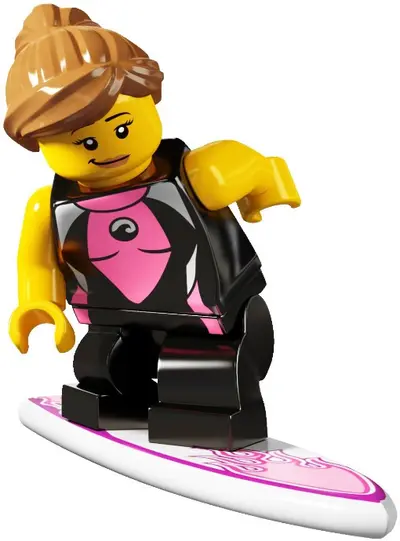 LEGO Collectable Minifigures 8804 Surfer Girl set