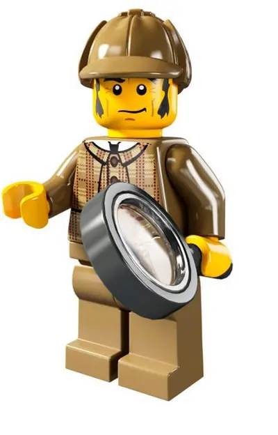 LEGO Collectable Minifigures 8805 Detective set