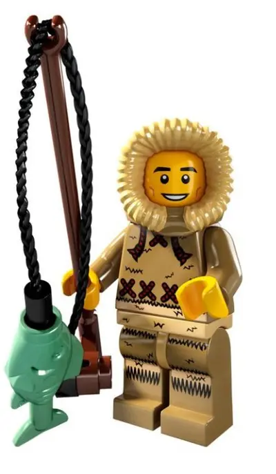 LEGO Collectable Minifigures 8805 Ice Fisherman set