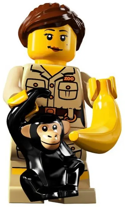 LEGO Collectable Minifigures 8805 Zookeeper set