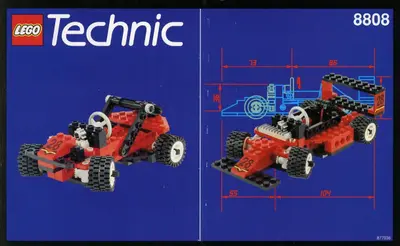 LEGO Technic 8808 F1 Racer set