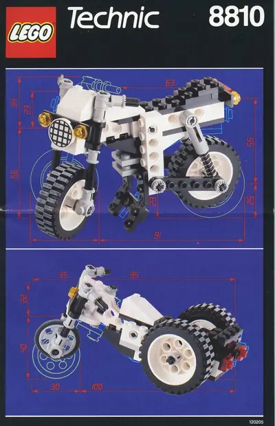 LEGO Technic 8810 Cafe Racer set