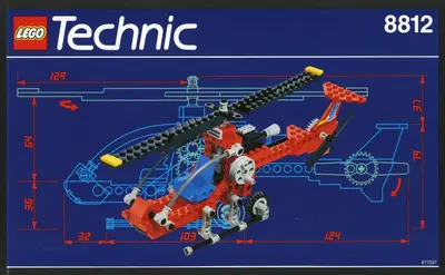 LEGO Technic 8812 Helicopter set