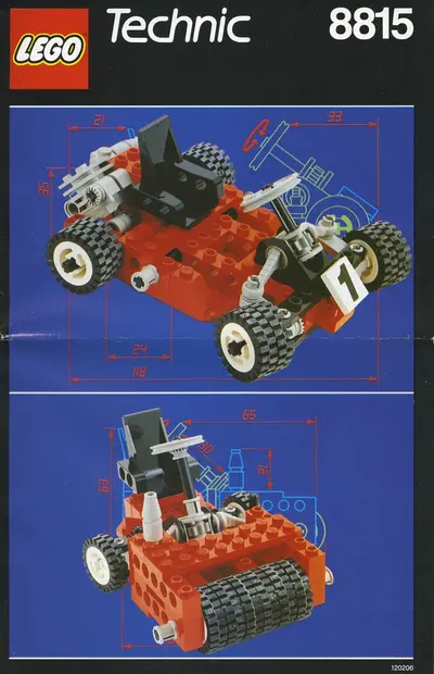 LEGO Technic 8815 Speedway Bandit set