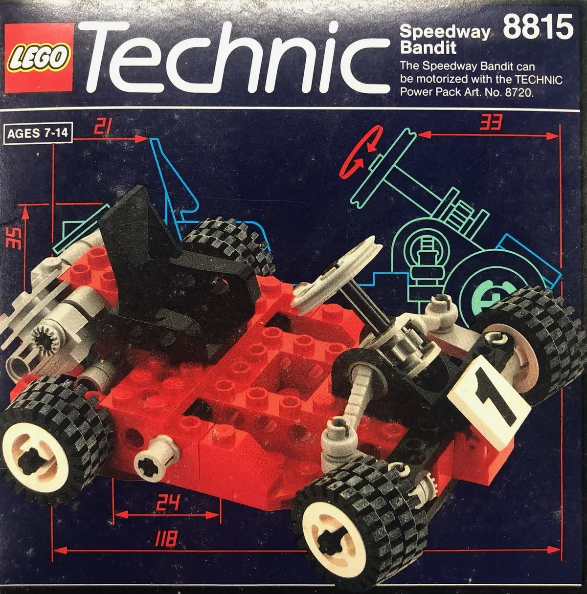 LEGO Technic 8815 Speedway Bandit set, image 2