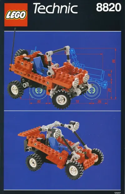 LEGO Technic 8820 Mountain Rambler set