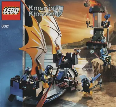 LEGO Castle 8821 Rogue Knight Battleship set