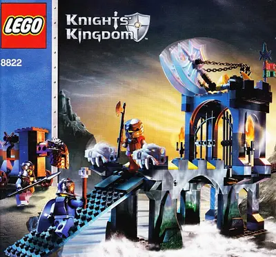 LEGO Castle 8822 Gargoyle Bridge set